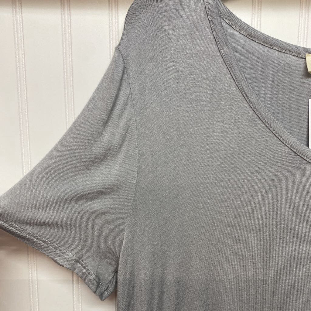 GRAY BASIC SHIRT