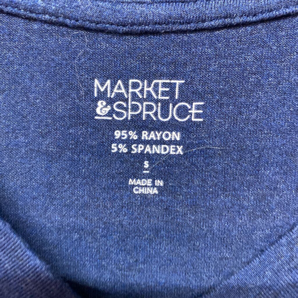 NAVY BASIC TOP