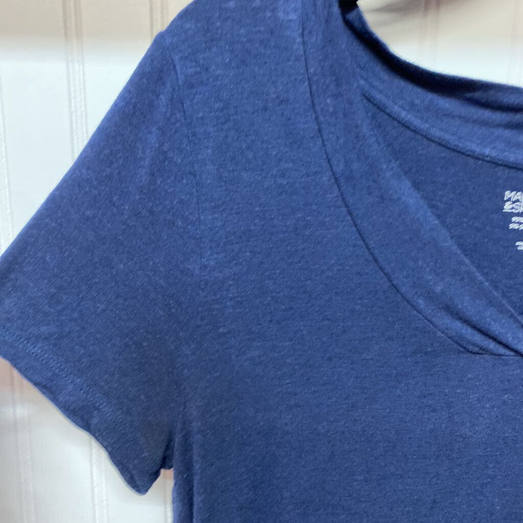 NAVY BASIC TOP