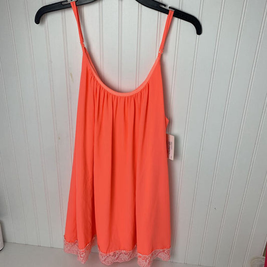 SLEEVLESS SHEER TOP