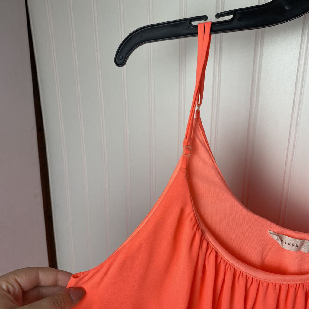 SLEEVLESS SHEER TOP