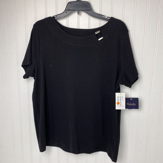 SHORT SLEEVE KNIT TOP