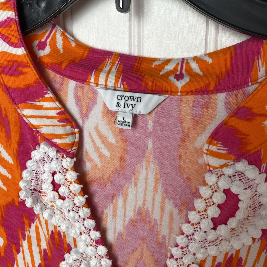 ORANGE DRESS TANK TOP