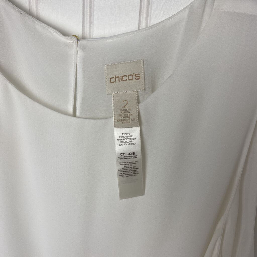 WHITE DRESS TANK TOP