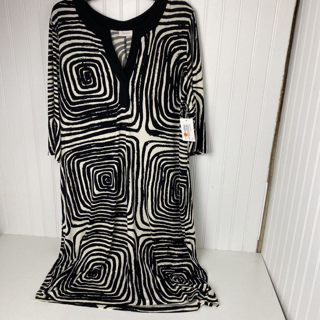 LONG SLEEVE SHORT DRESS