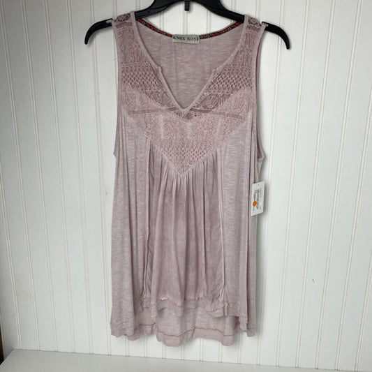 LACE EMBELLISHED TANK TOP