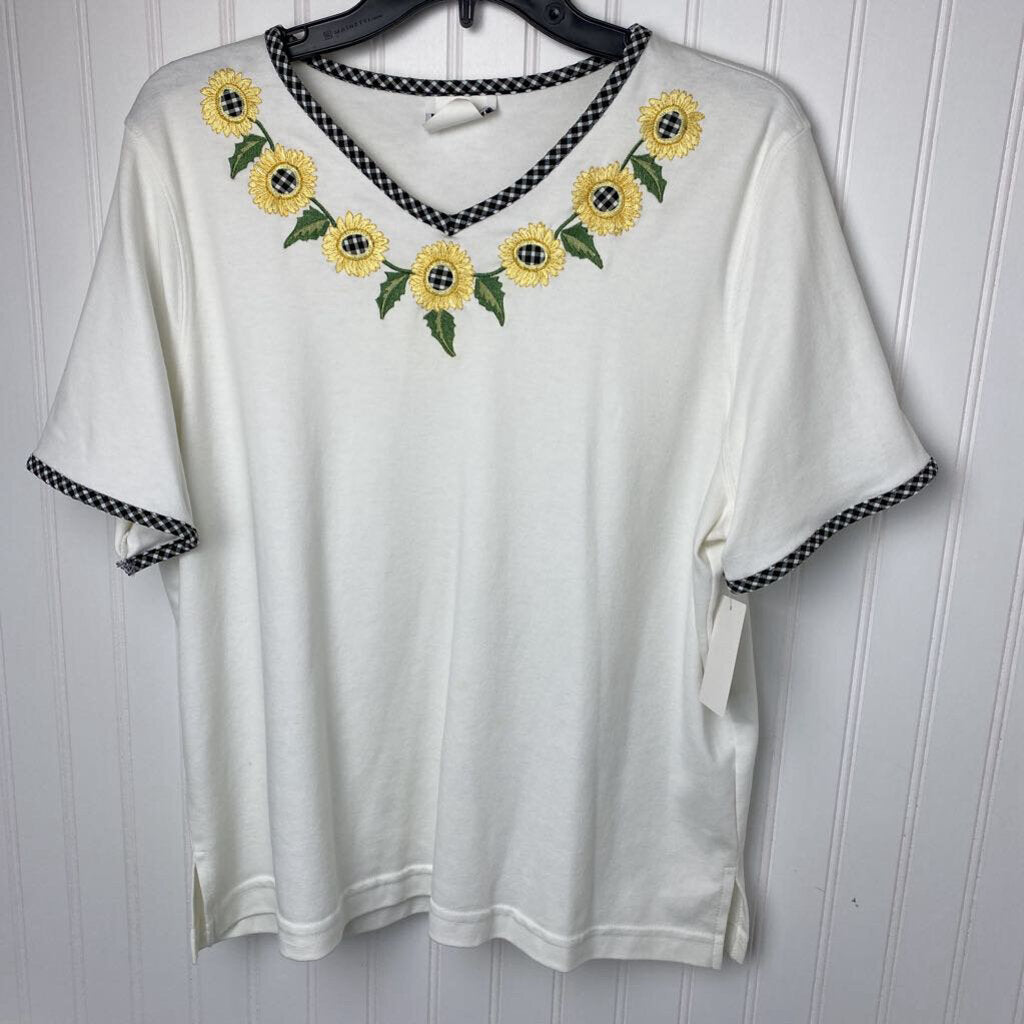 SUNFLOWER CHECKERED SET