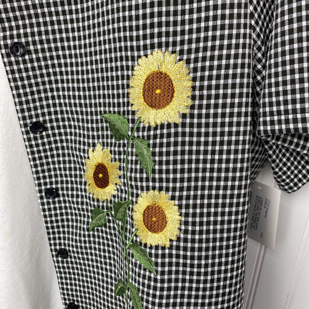 SUNFLOWER CHECKERED SET