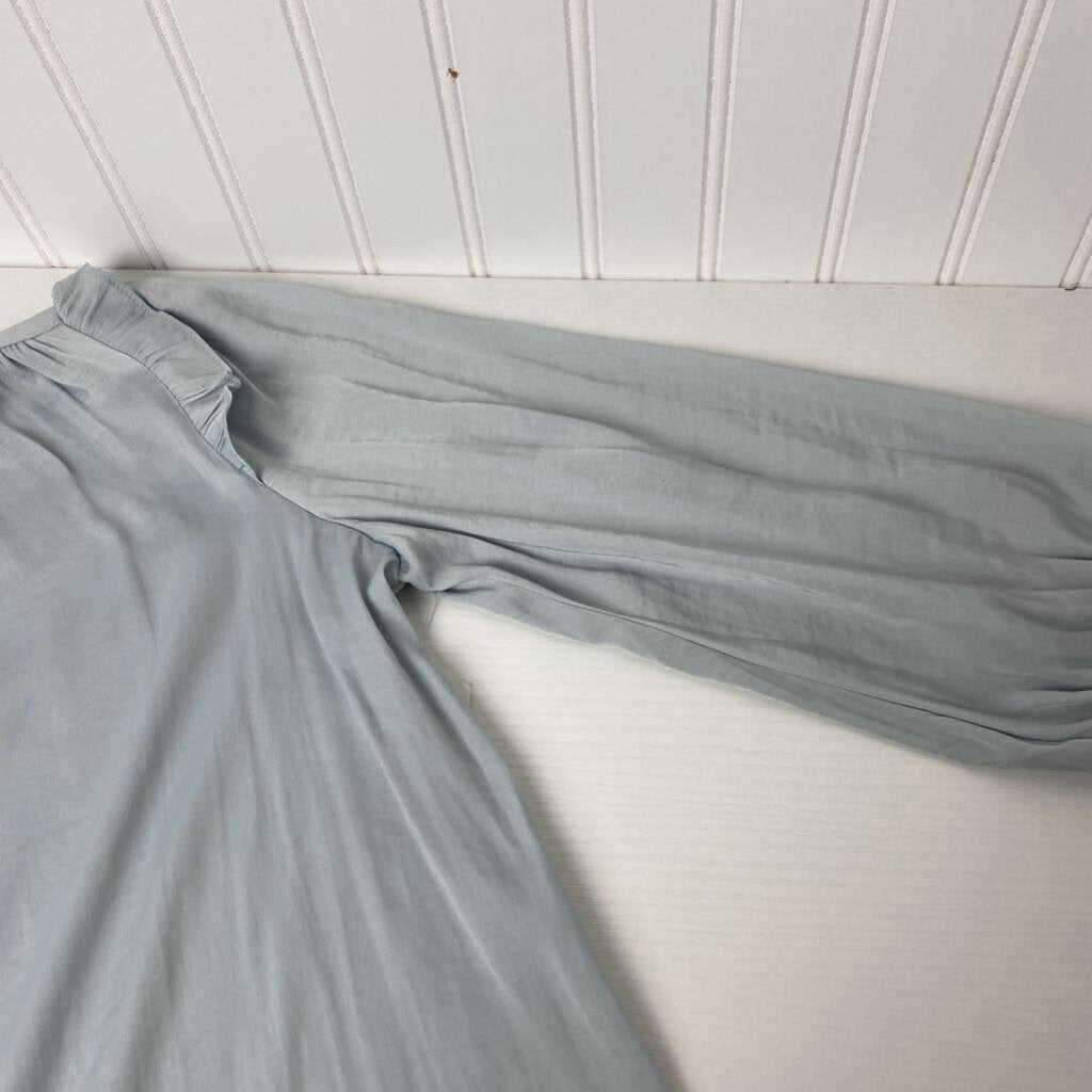 LONG SLEEVE SILKY BLOUSE