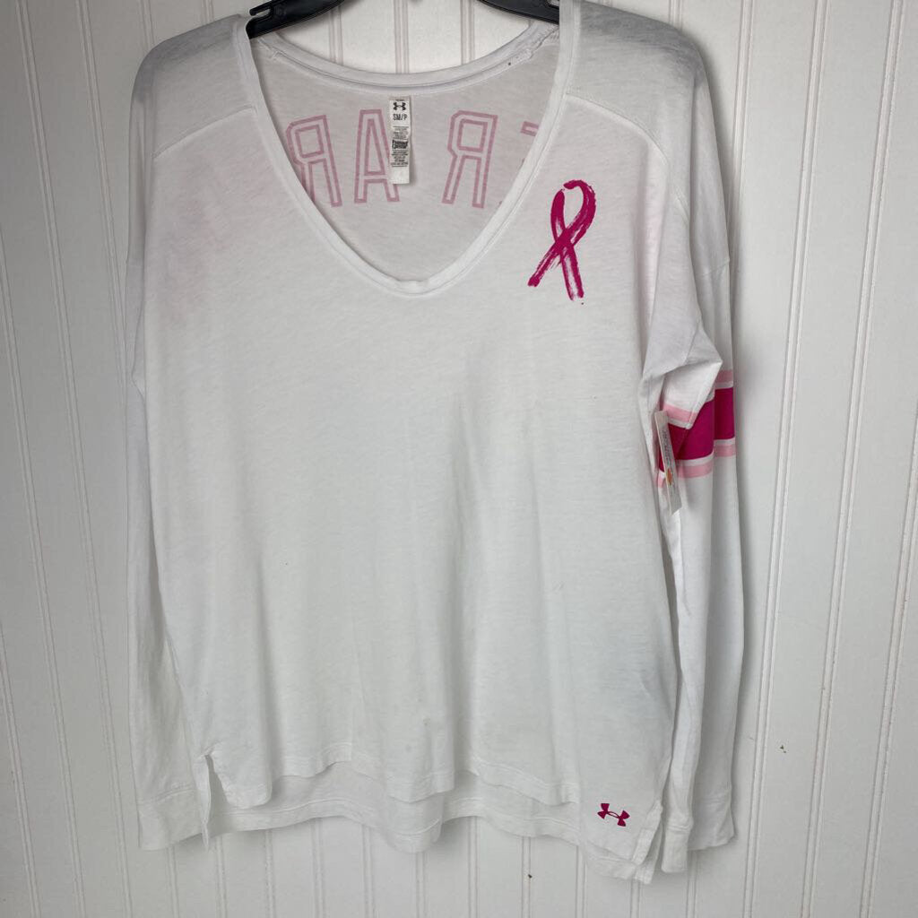 LONG SLEEVE V NECK TEE