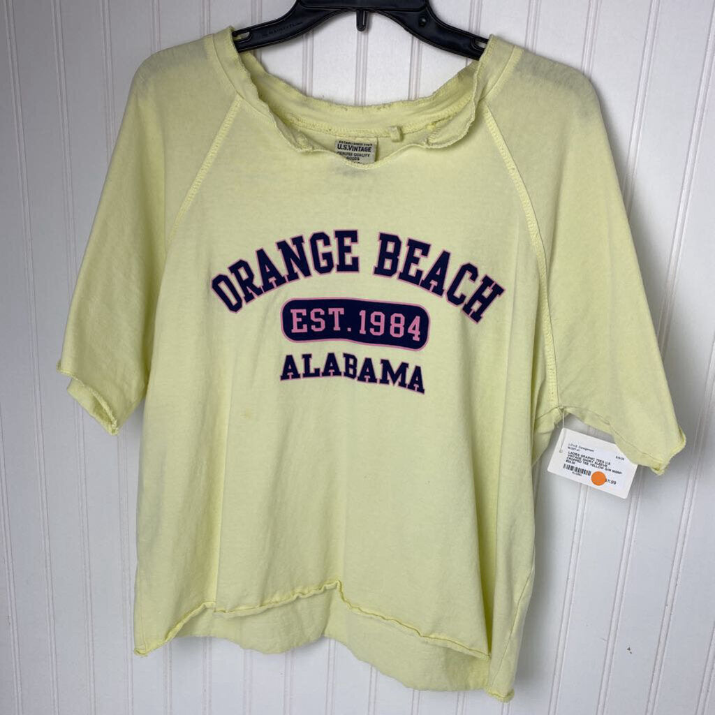 SHORT SLEEVE CROPPED TEE