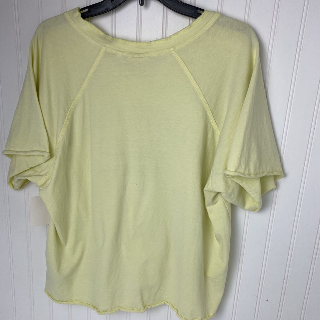 SHORT SLEEVE CROPPED TEE