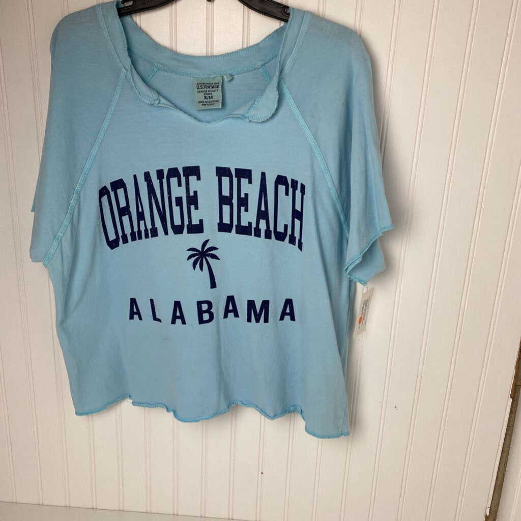 SHORT SLEEVE CROPPED TEE