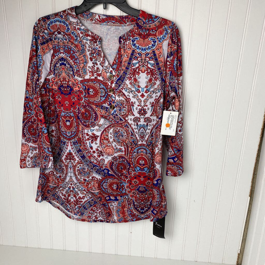 LONG SLEEVE KNIT TOP