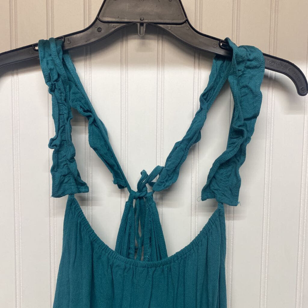 TEAL OVERALLS