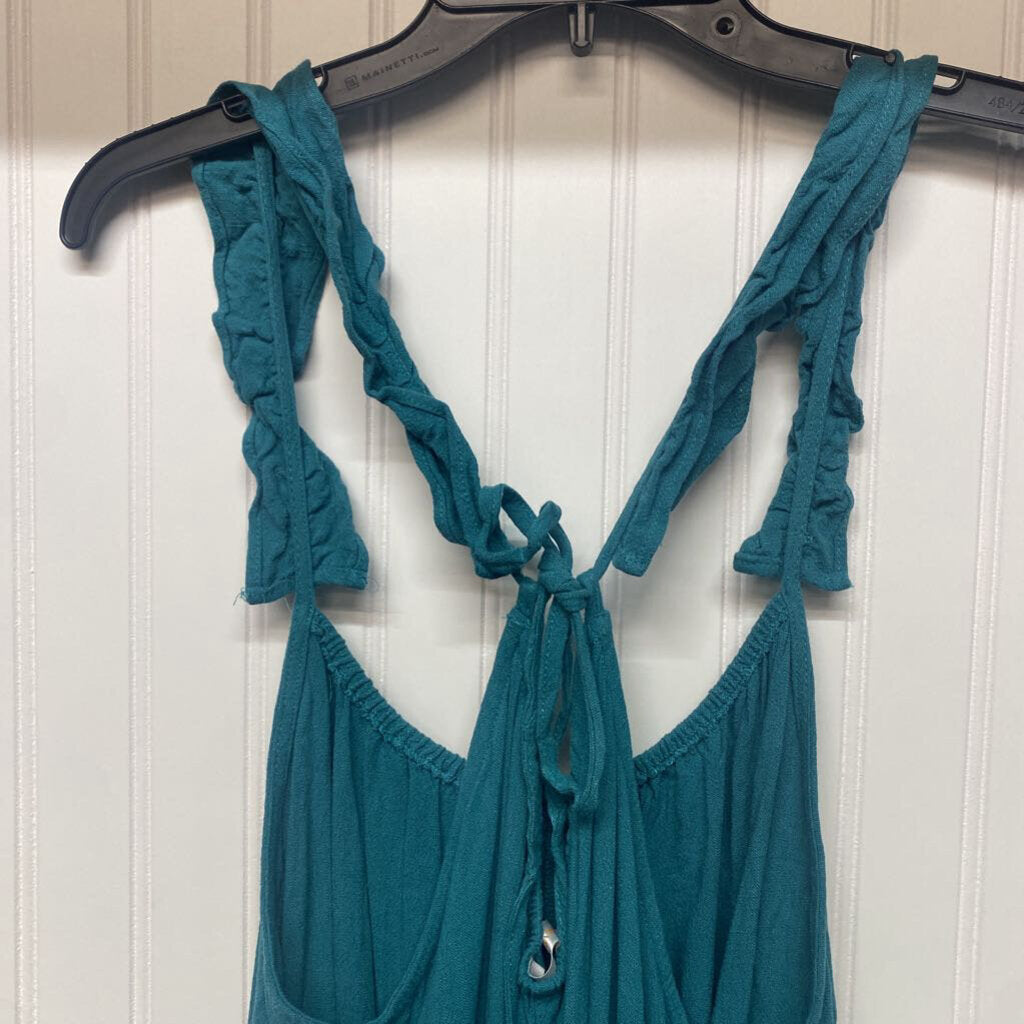 TEAL OVERALLS