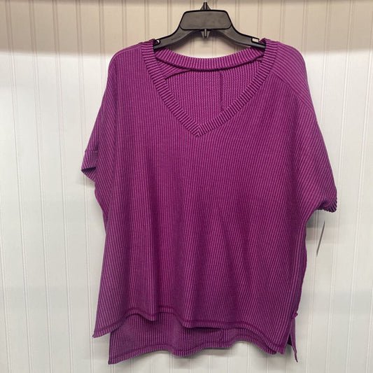 PURPLE SHORT SLEEVE SHIRT