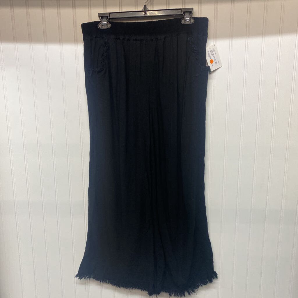 BLACK CASUAL PANTS