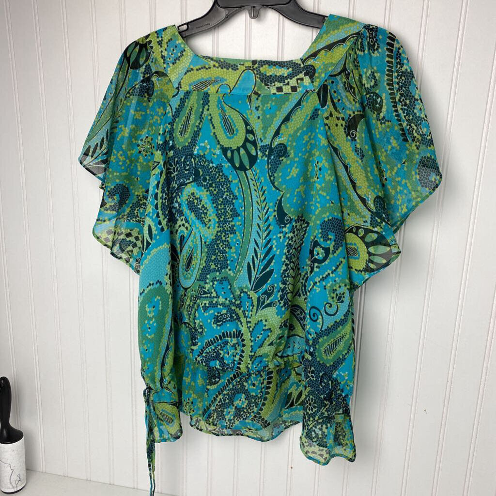 DRESS SHIRT WITH FLOWY SLEEVES