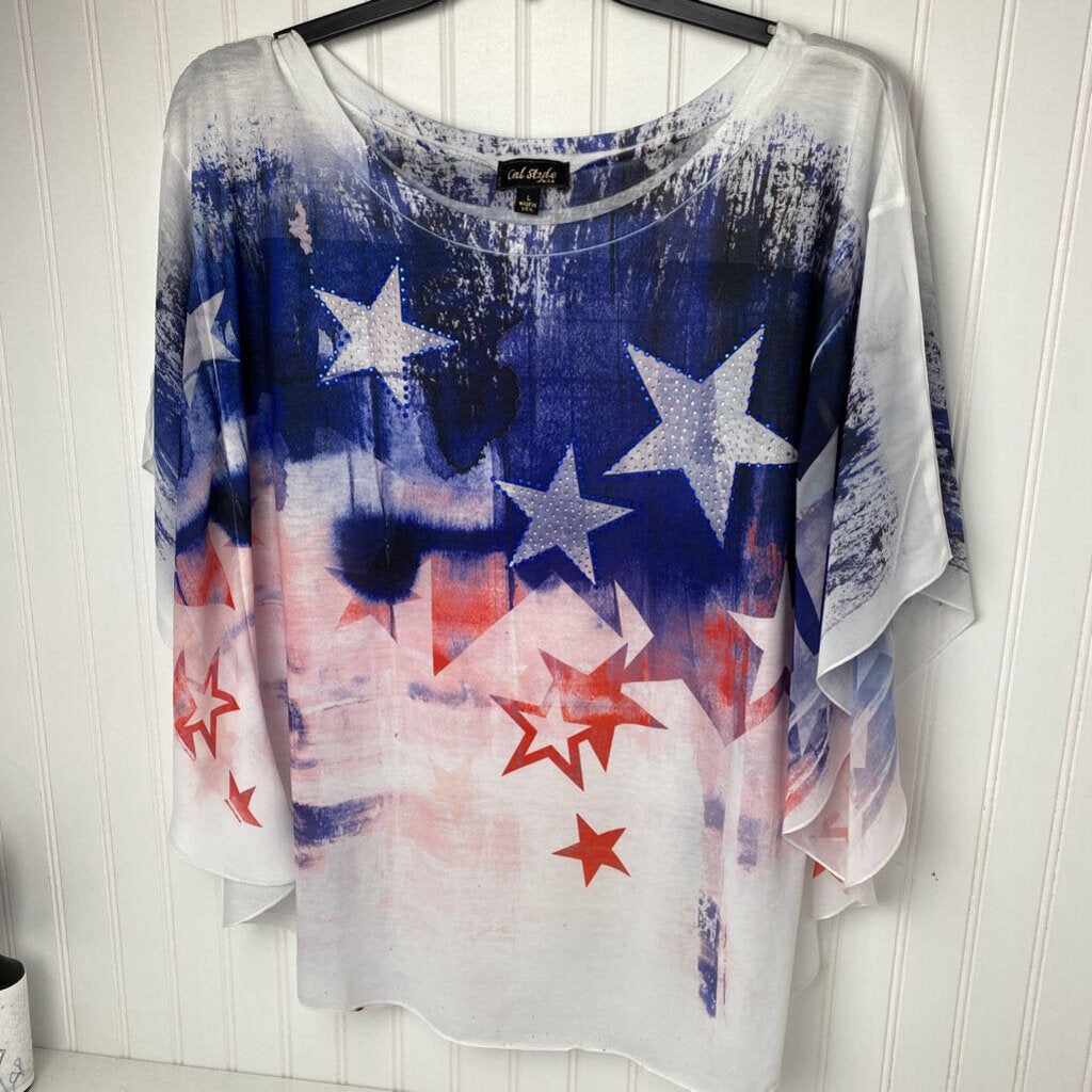 FOURTH OF JULY DRESS SHIRT