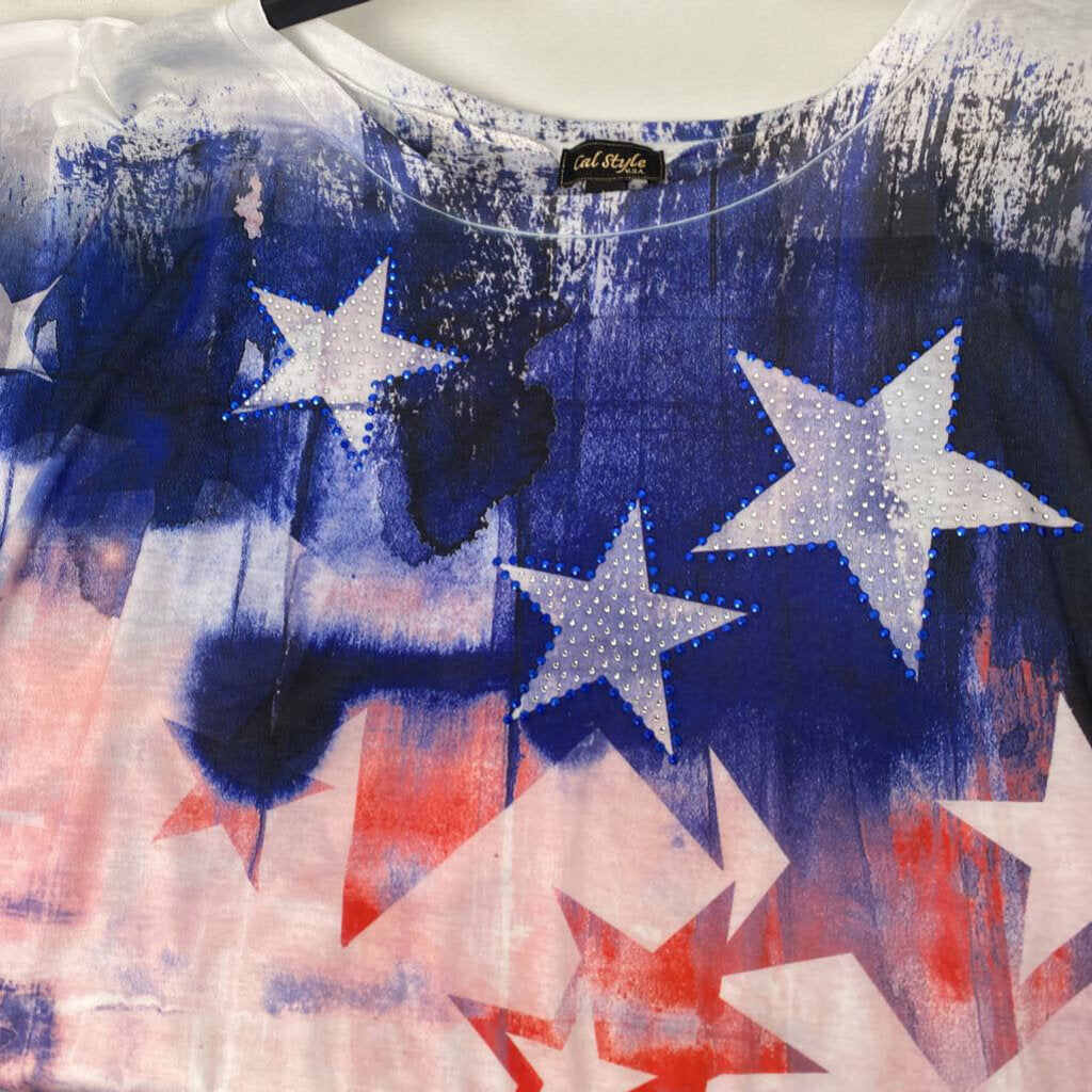 FOURTH OF JULY DRESS SHIRT