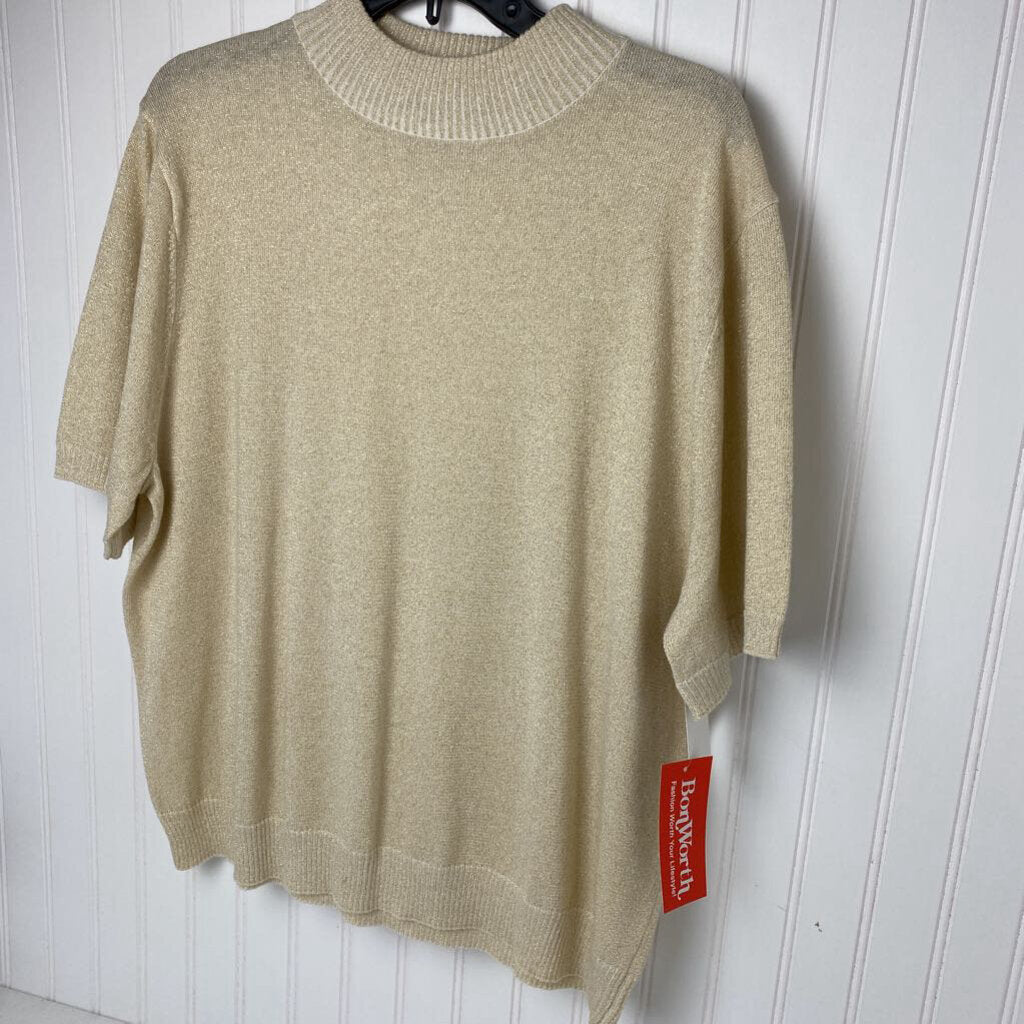 CREAM KNIT TOP