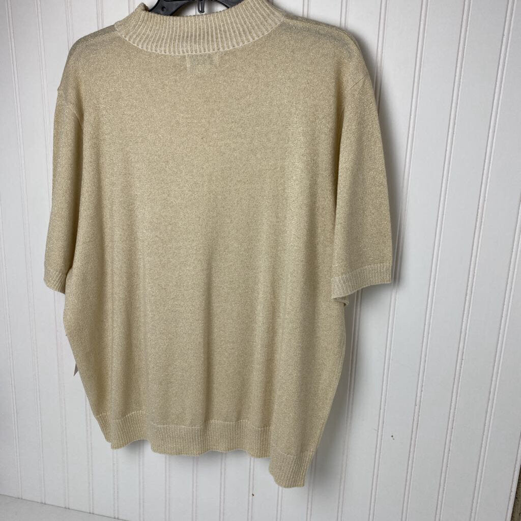 CREAM KNIT TOP