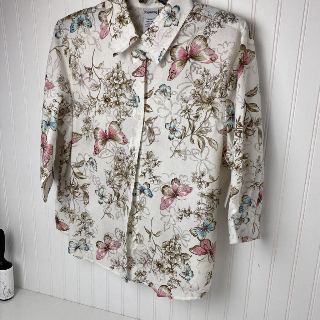 DRESS SHIRT WITH FLOWERS