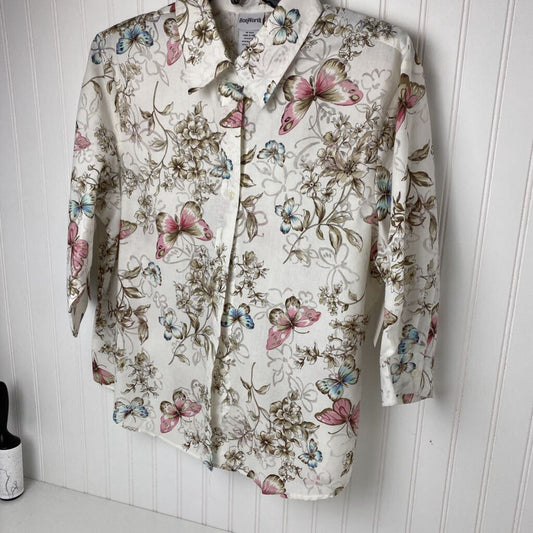 DRESS SHIRT WITH FLOWERS