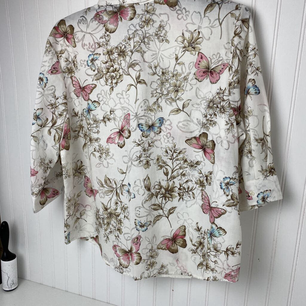 DRESS SHIRT WITH FLOWERS