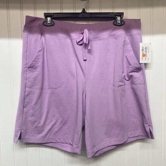 PURPLE ACTIVE SHORTS