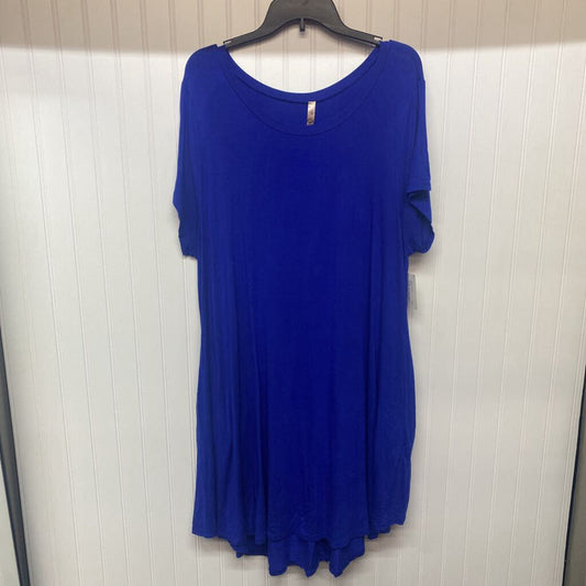 FLOWY BLUE DRESS
