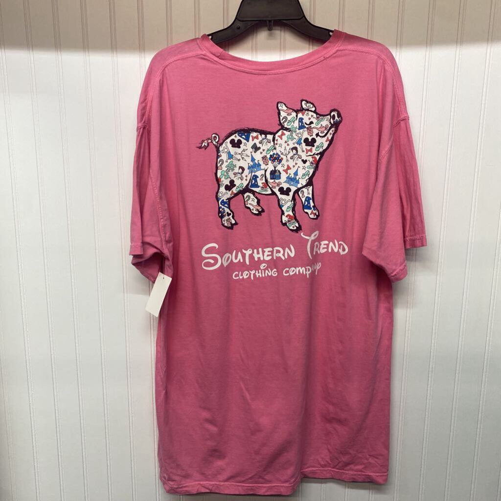 PINK GRAPHIC T