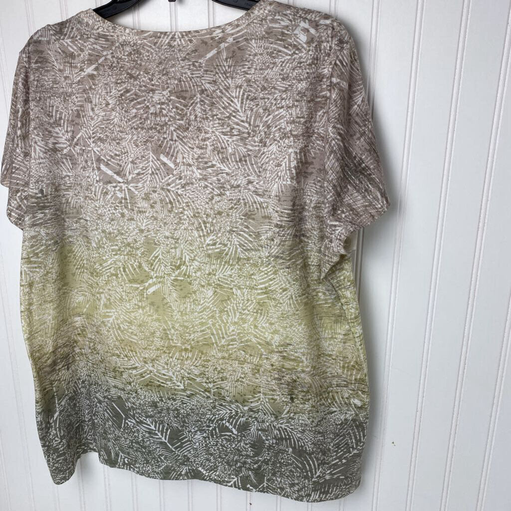 RHINESTOE EMBELLISHED TEE