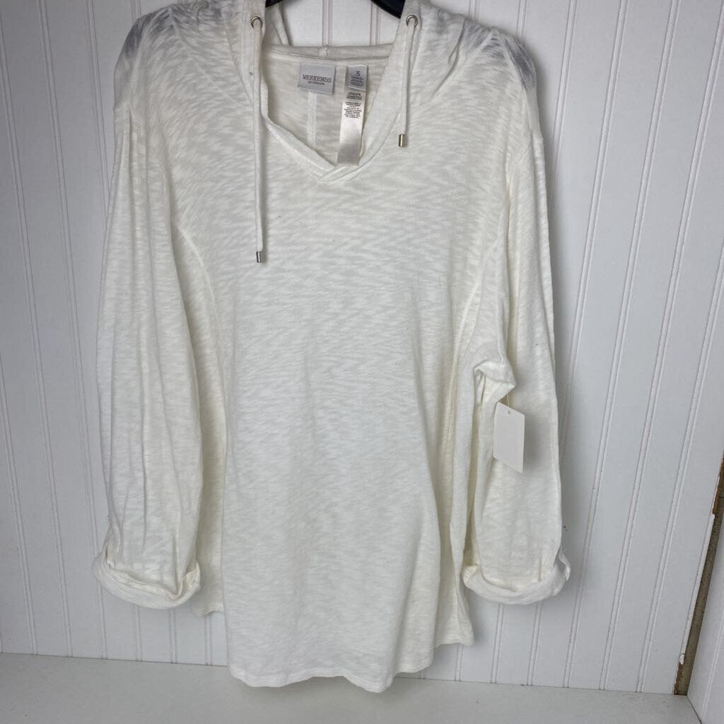 LONG SLEEVE HOODED TOP