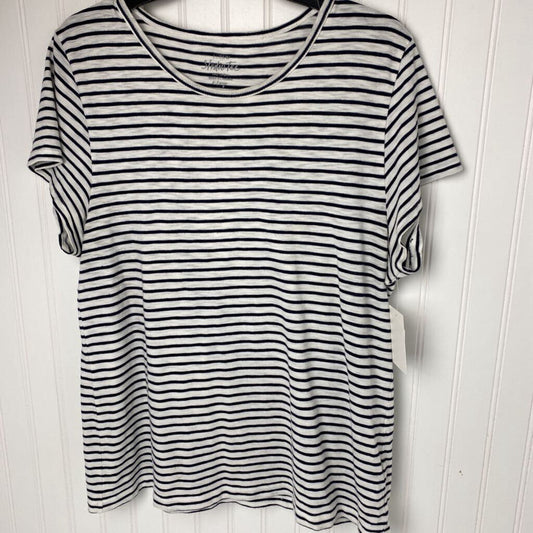 SHORT SLEEVE STRIPED TEE