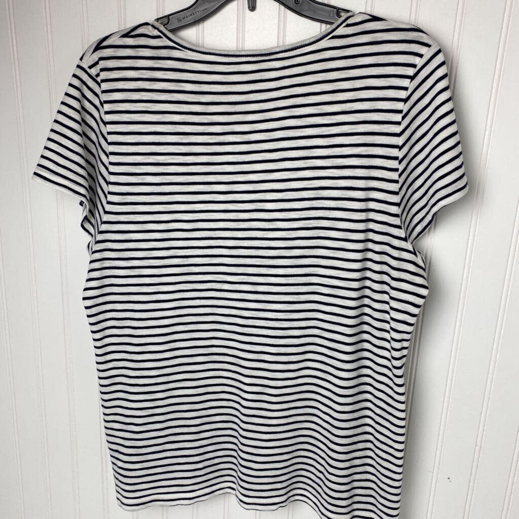 SHORT SLEEVE STRIPED TEE