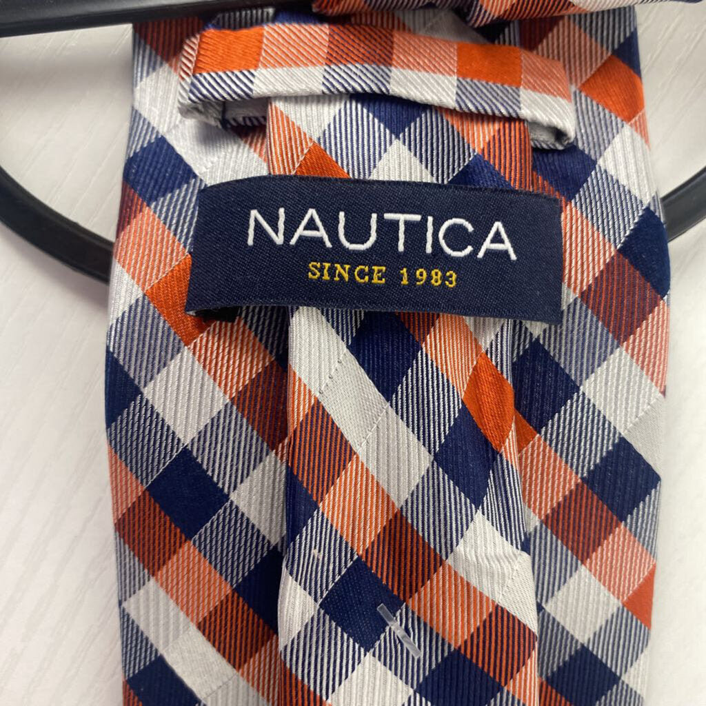 *NAUTICA MENS TIE CHECK PATTERN