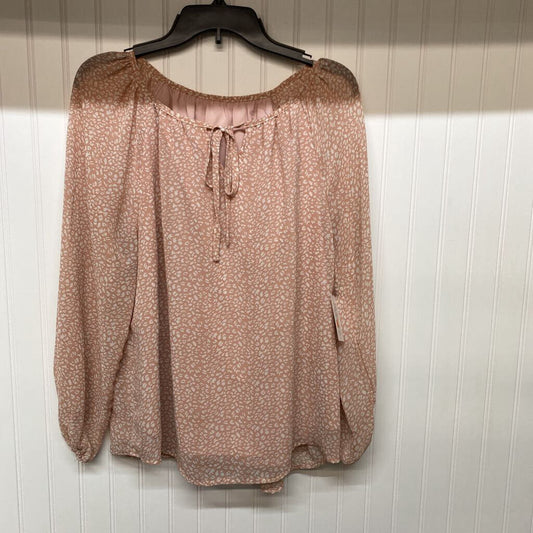 LONG SLEEVE LINED BLOUSE