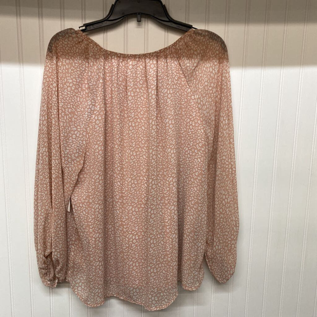 LONG SLEEVE LINED BLOUSE