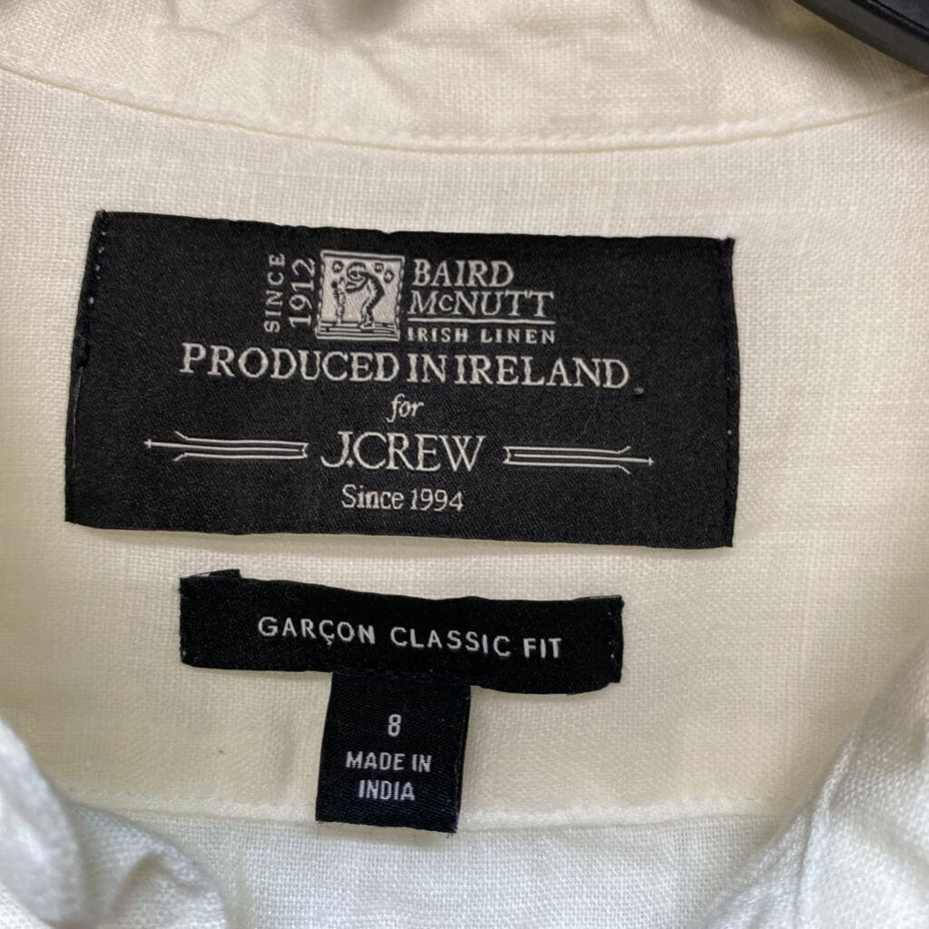 LONG SLEEVE LINEN BUTTON UP