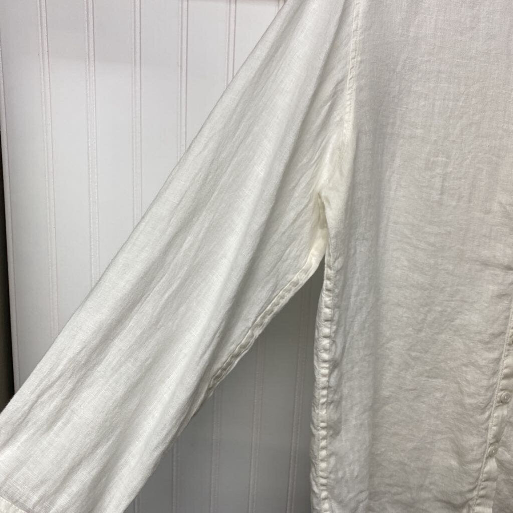 LONG SLEEVE LINEN BUTTON UP