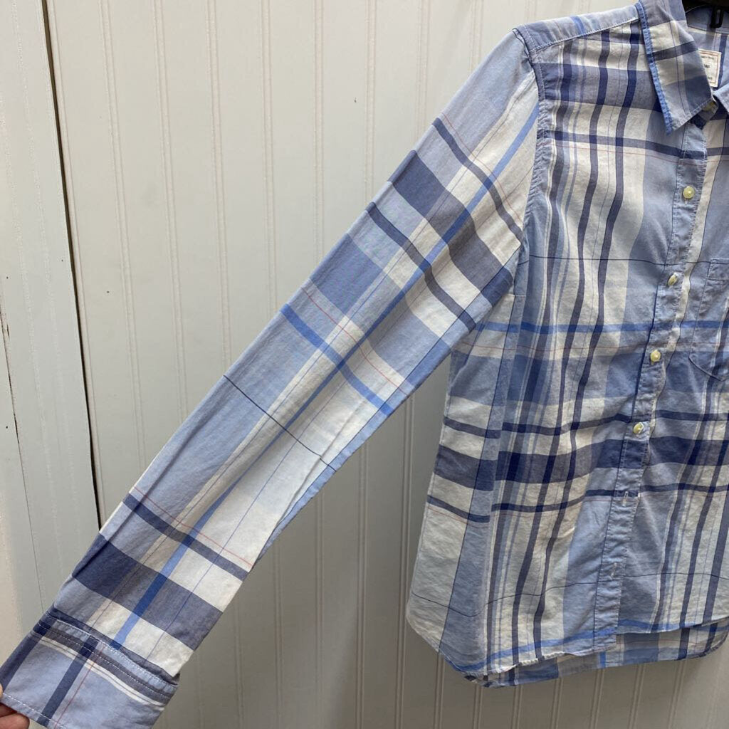 PLAID BUTTON DOWN