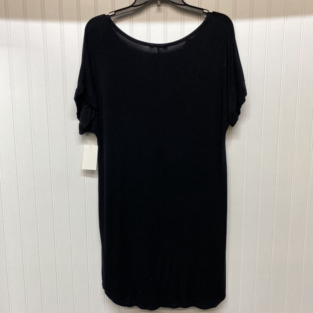 SHORT SLEEVE SHORT DRESS