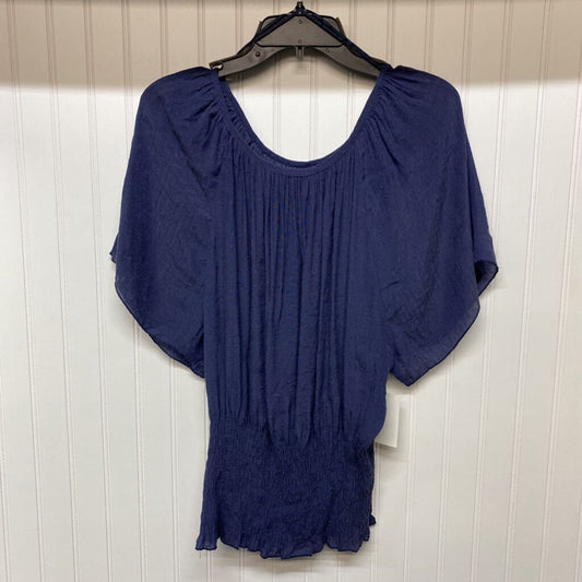 SHORT SLEEVE FLOWY TOP