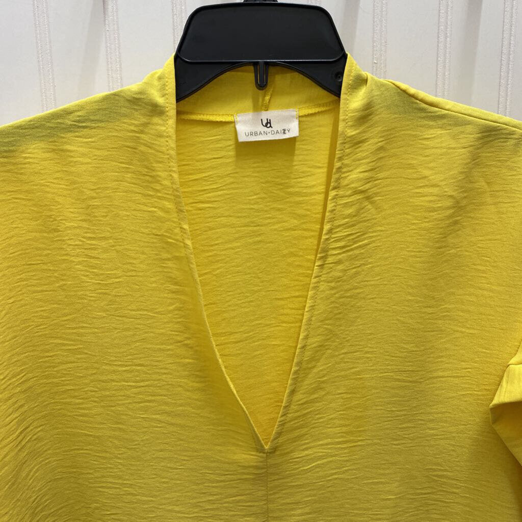 YELLOW DRESS SHIRT