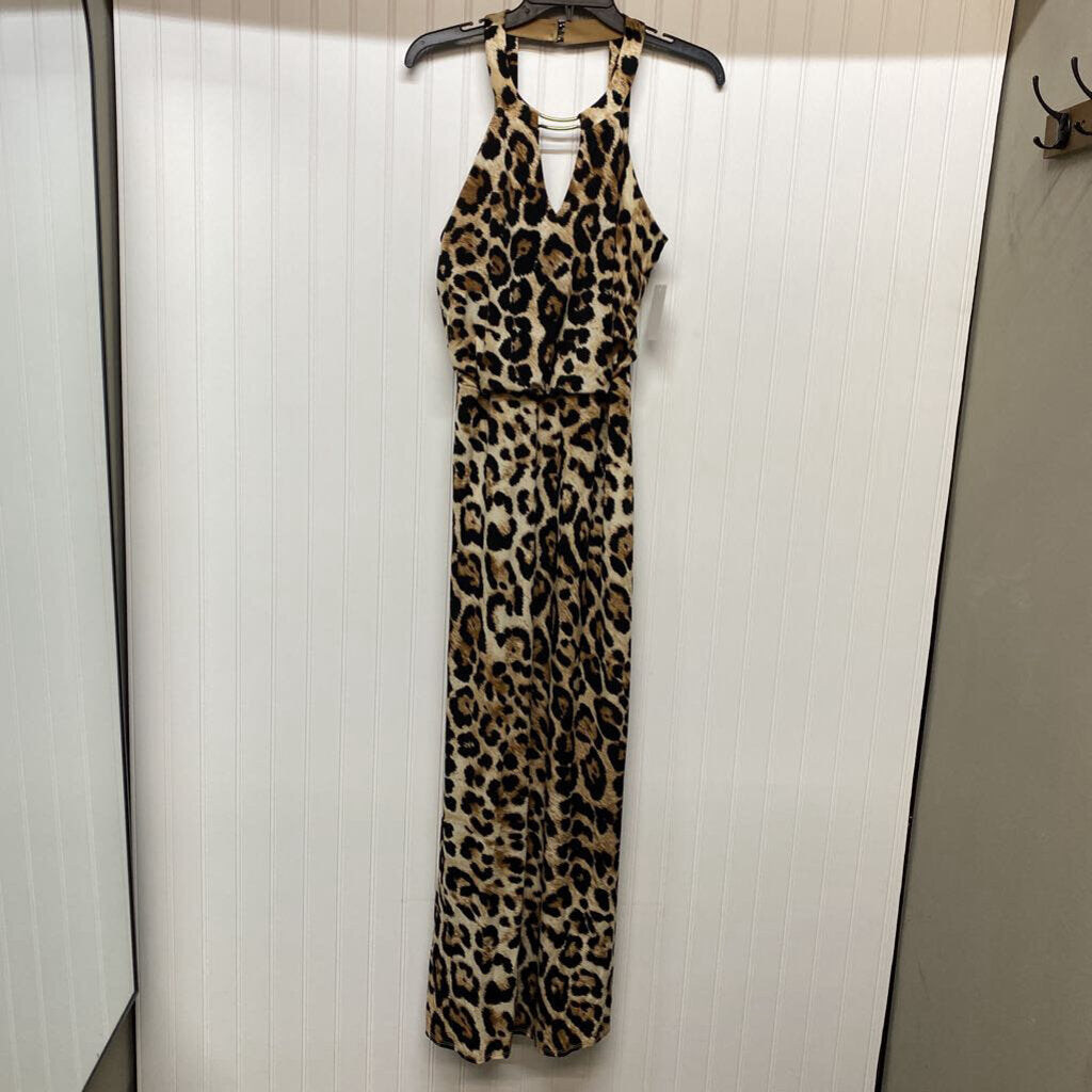 SLEEVELESS LONG HALTER DRESS
