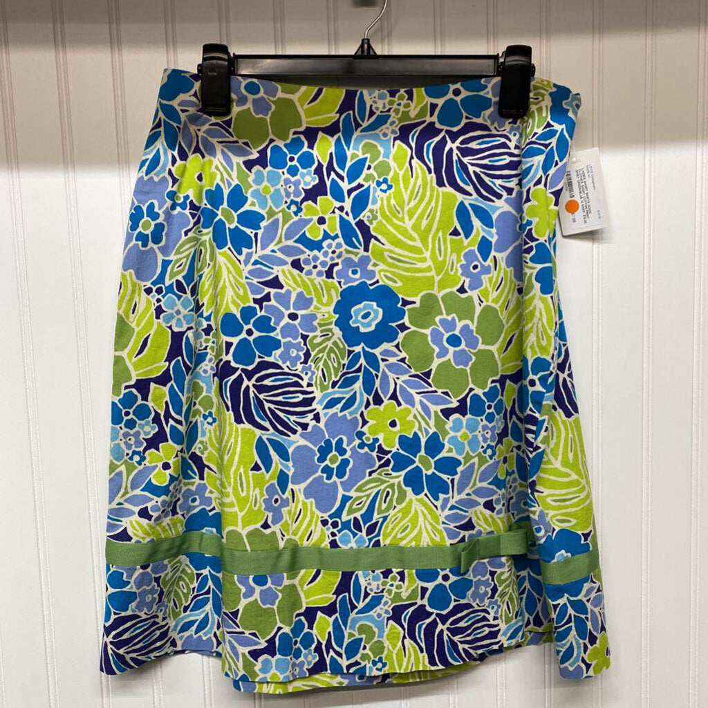 SHORT COTTON PRINT SKIRT