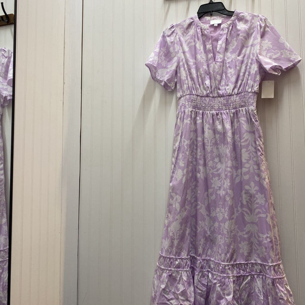 FLLORAL LONG DRESS