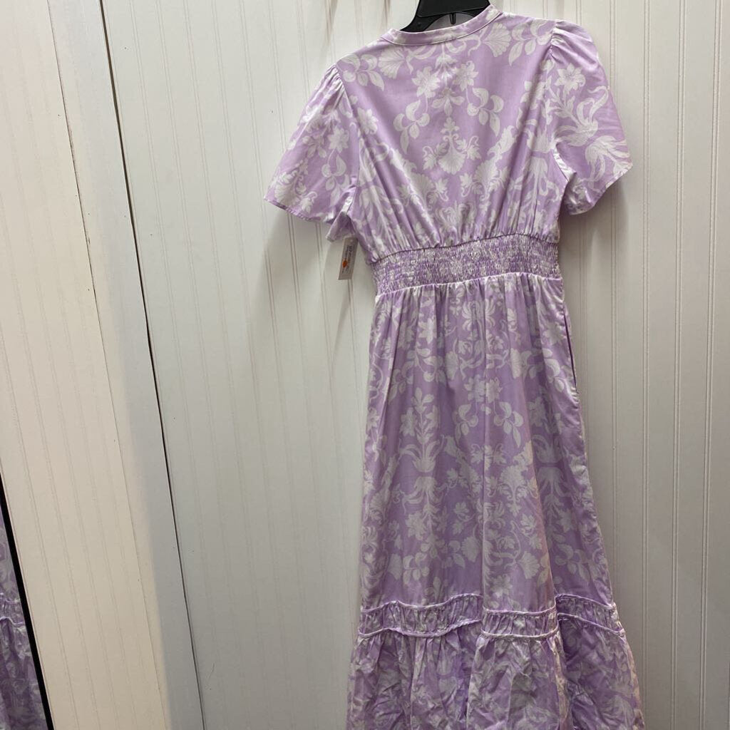 FLLORAL LONG DRESS